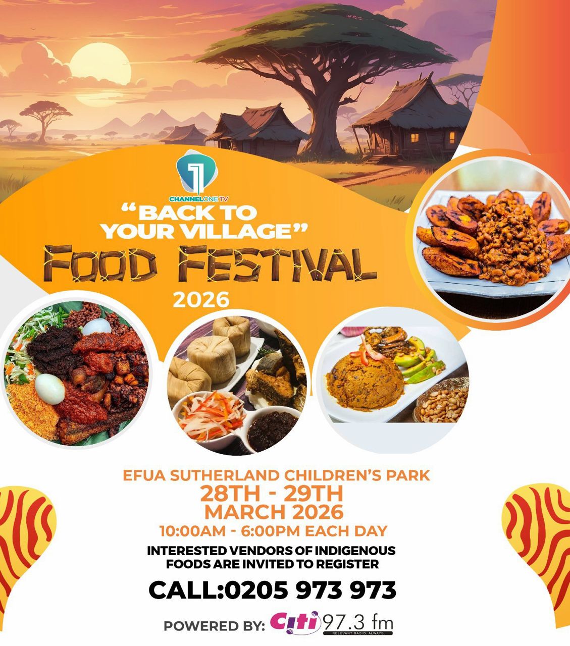 Back to Your Village Food Festival -powered by Citi Fm and Channel One Tv