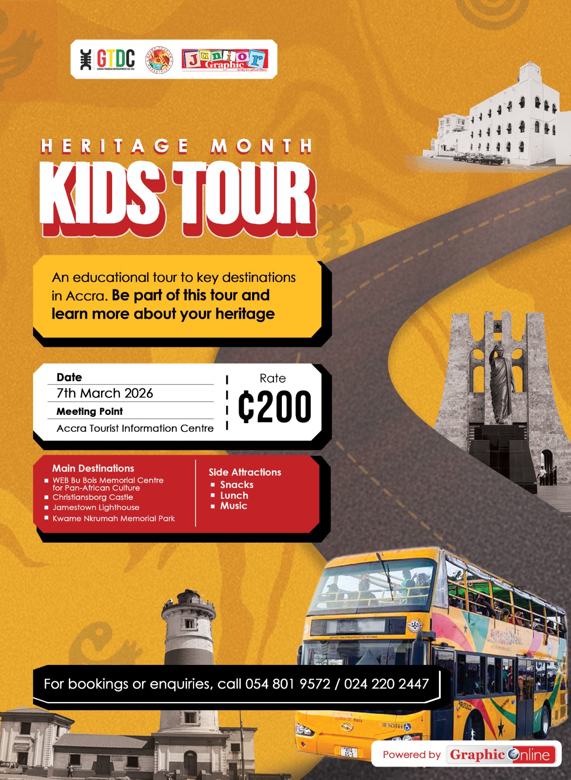 Heritage Month Kids Tour