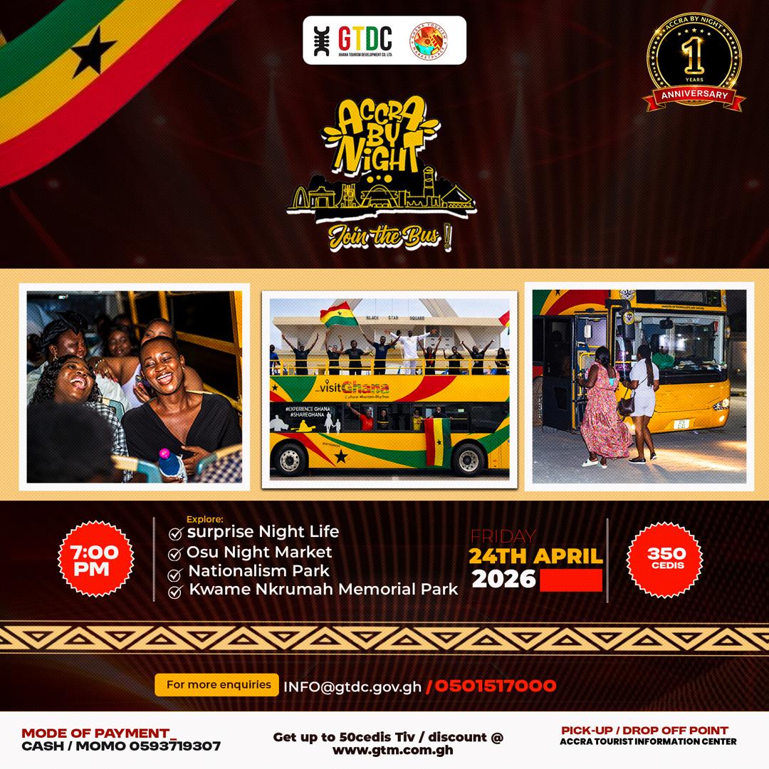 AccraByNight - One Year,  Anniversary Ride