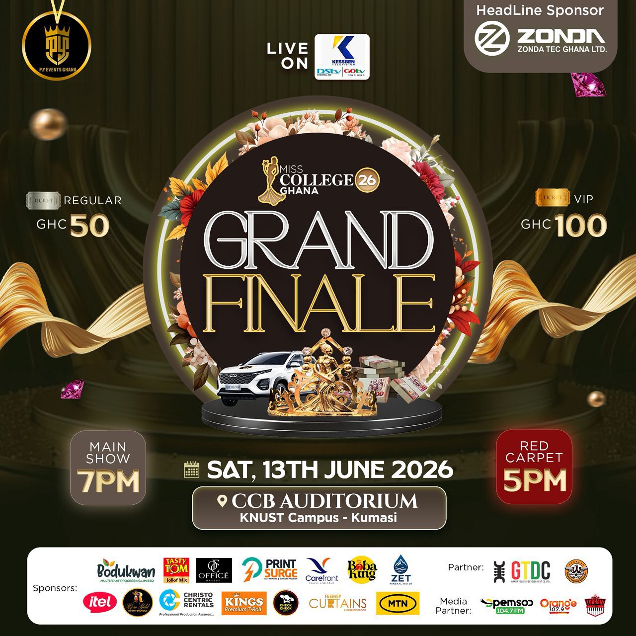 Miss College Ghana 2026 Grand Finale