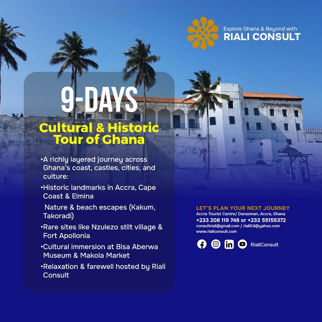 9-Day Cultural & Historic Tour of Ghana