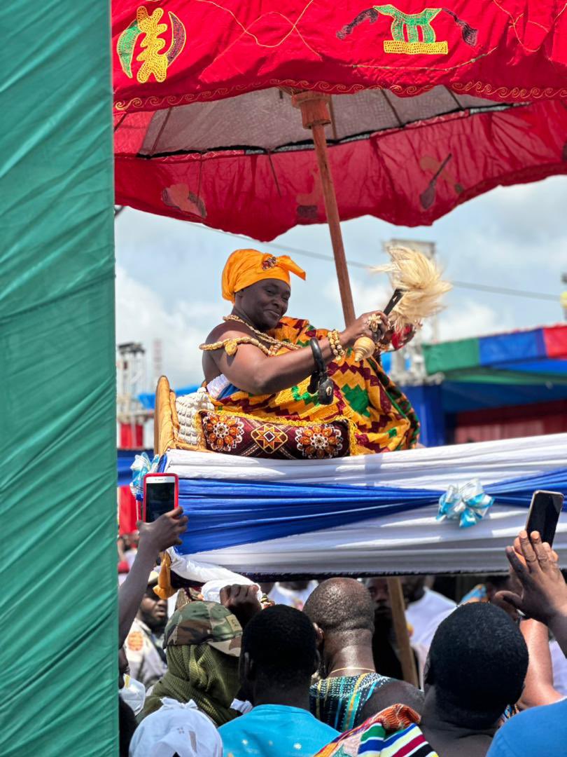 EPA CEO, Prof. Nana Ama Browne-Klutse Enstooled As Queenmother Of Abura Traditional Area