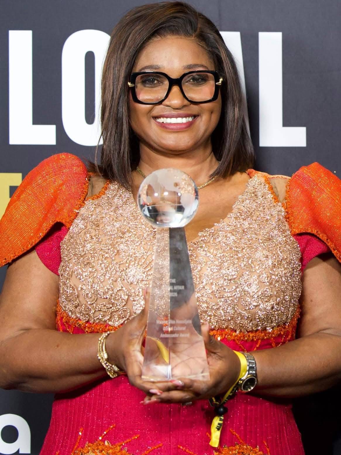 GTA CEO Maame Efua Houadjeto Honoured As Global Cultural Ambassador At Pre-Grammy Awards In LA