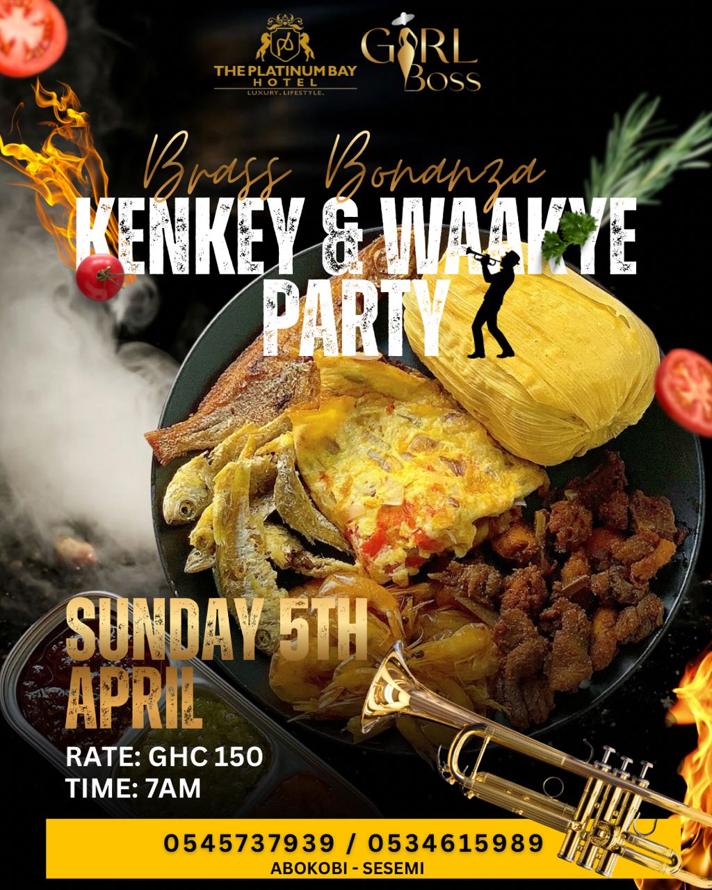 Brass Bonanza: Kenkey & Waakye Party