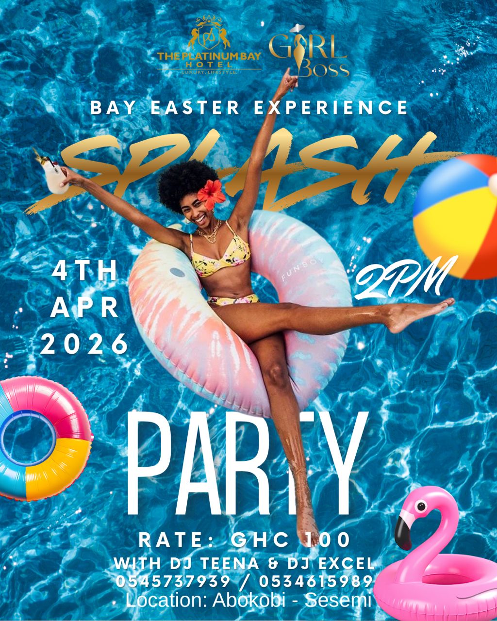 BAY EASTER EXPERIENCE – SPLASH POOL PARTY 2026