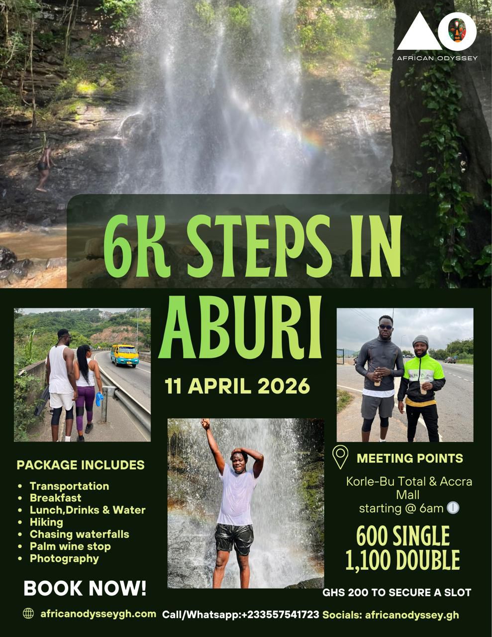 6K STEPS IN ABURI