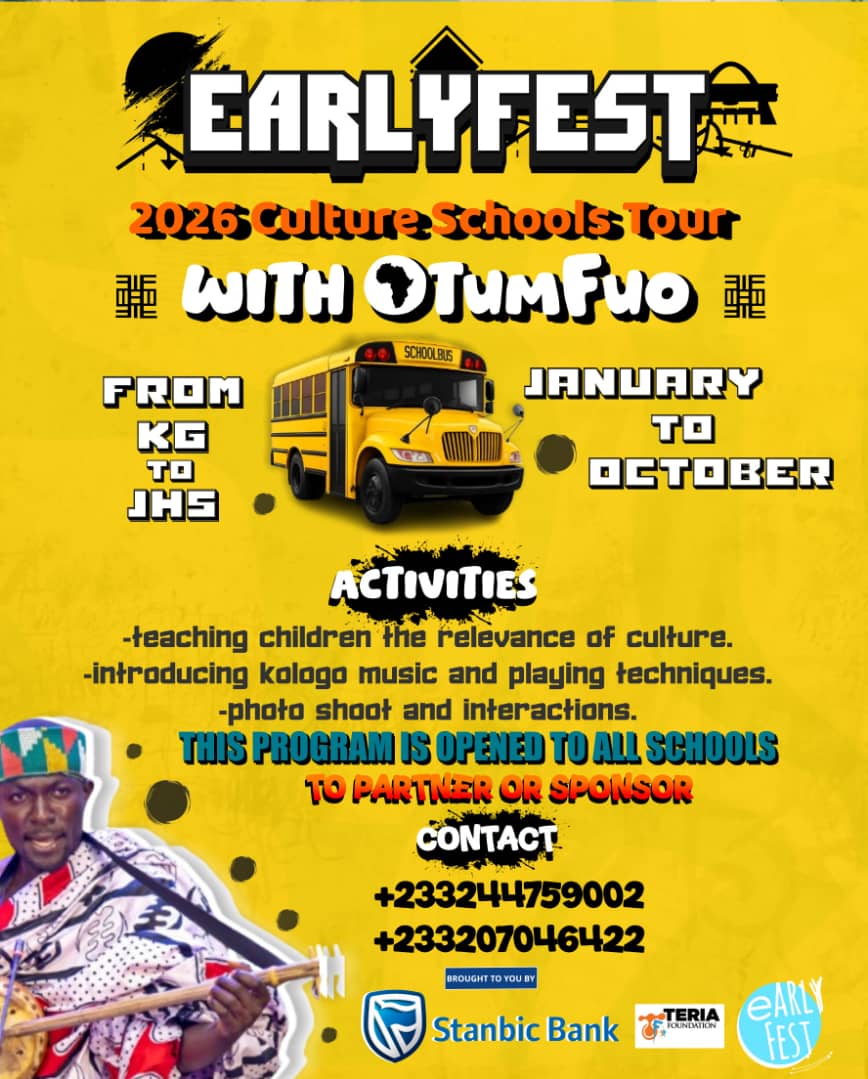 Earlyfest Schools Tour is an initiative under Earlyfest which seeks to educate learners on the relevance to our culture through school tours .