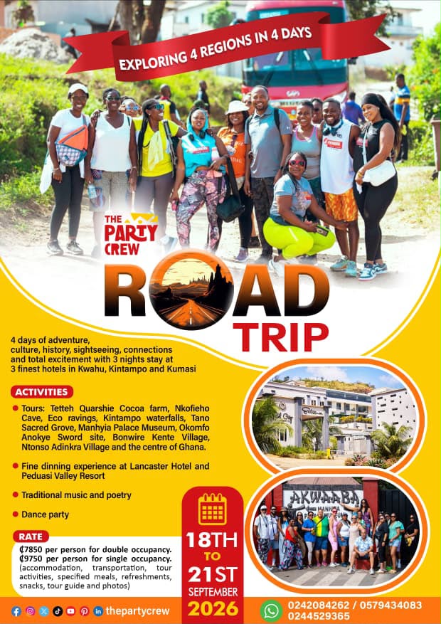 the Party Crew Road Trip